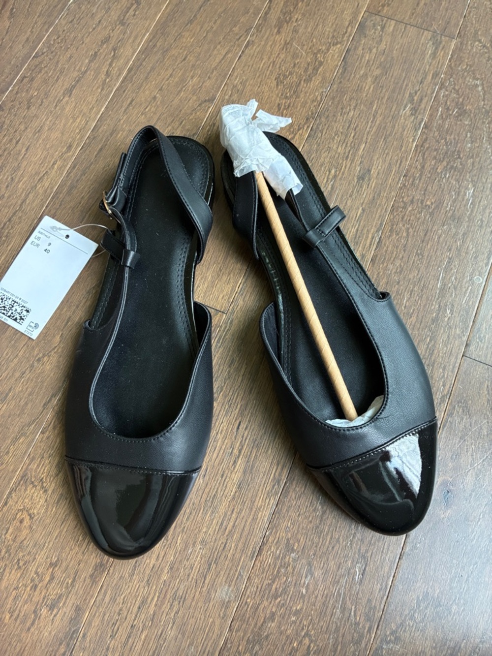 H&M Black Women's Slingback Flats